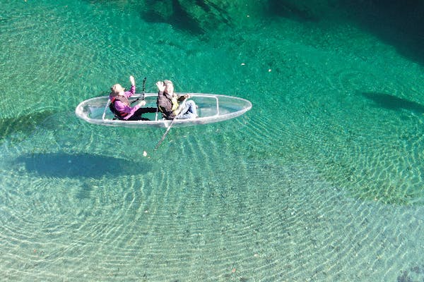 高知・仁淀川・カヤック】仁淀ブルーを堪能！クリスタルカヤック
