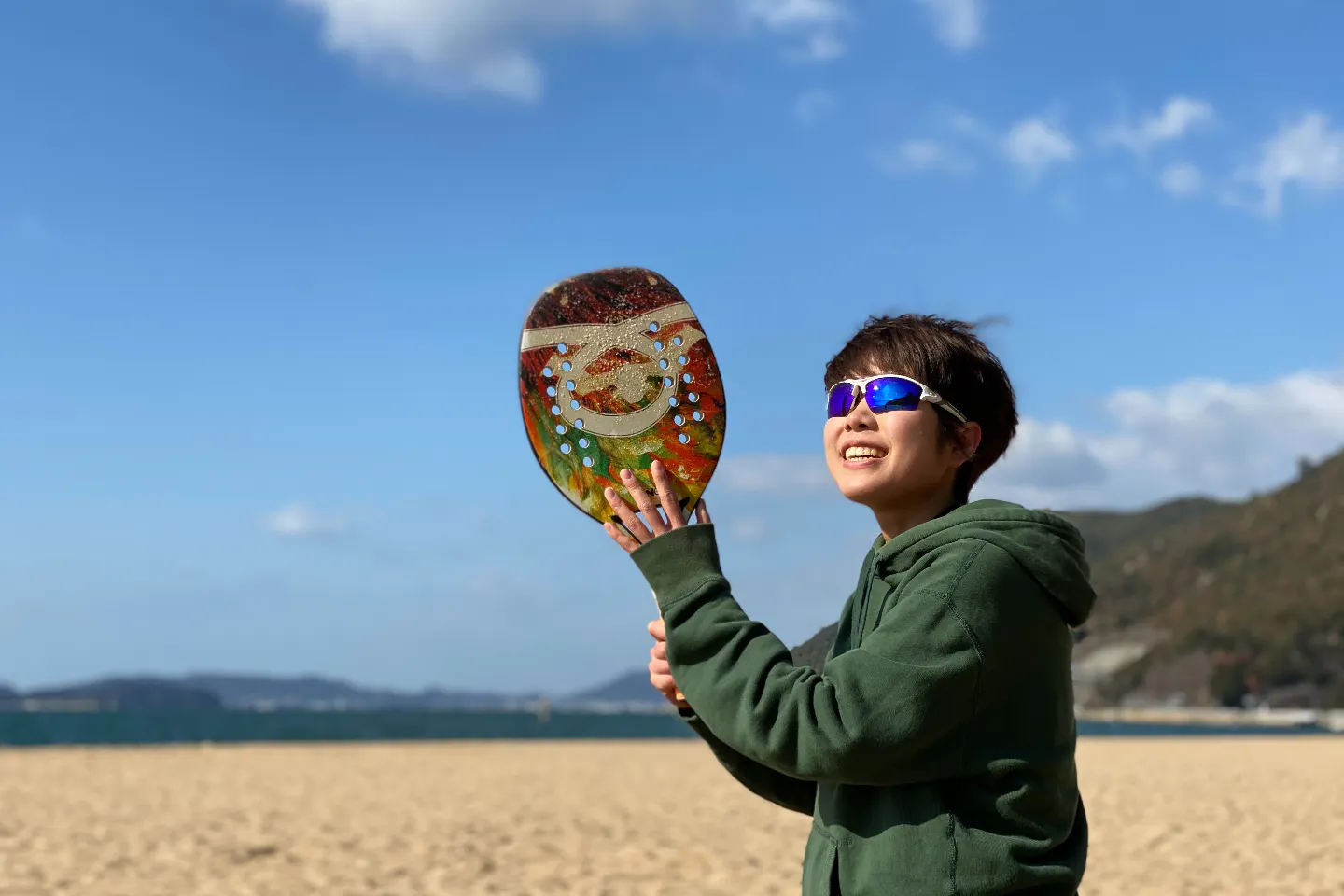 岡山 玉野 ビーチテニス ロケーションも抜群 ビーチテニス体験 中学生以上 アソビュー