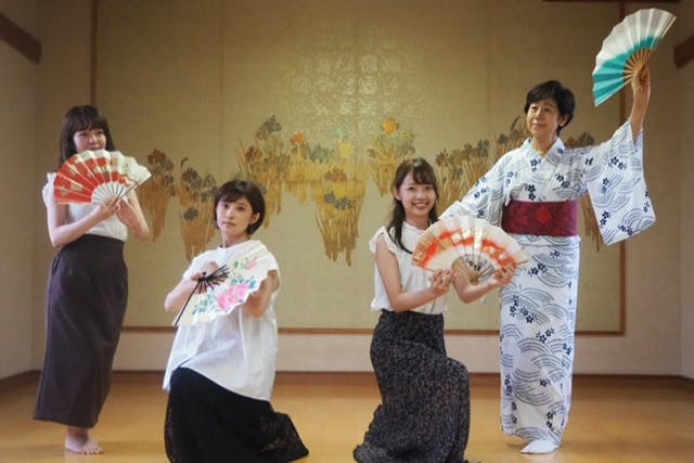 【福岡・福岡市・日本舞踊】初心者でもOK！まったり日本舞踊の基礎を身に着けましょう（1時間プラン）