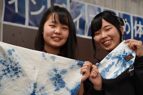 【岡山・倉敷・インディゴ染め体験】おしゃれのワンポイントになる一品を！インディゴ染め体験（トートバック）