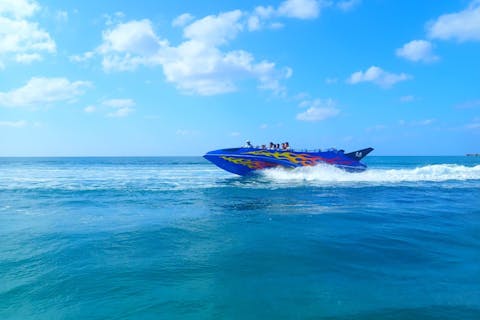 【沖縄・石垣島・クルージング】思いっきり楽しめる！貸し切りジェットボートクルーズ