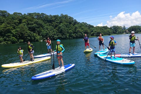 ファミリー、グループ、カップルで最高の思い出作り「八ヶ岳SUP体験」