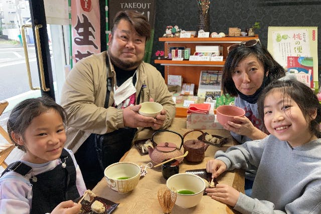 【東京・町田・和菓子教室】こだわりの素材で季節の和菓子作りと茶道体験教室