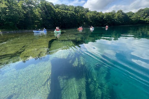 【北海道・洞爺湖・カヤック】ユネスコ認定世界ジオパーク開催　洞爺湖温泉から車で5分・大自然をカヤックと自然体験で満喫！