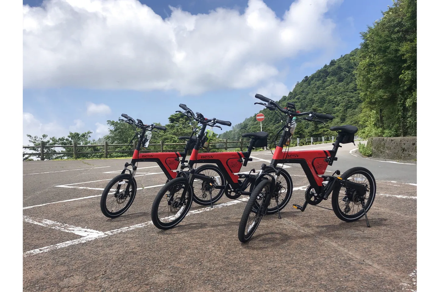 長崎・雲仙・サイクリング】電動アシスト自転車でぐるり。雲仙温泉街 