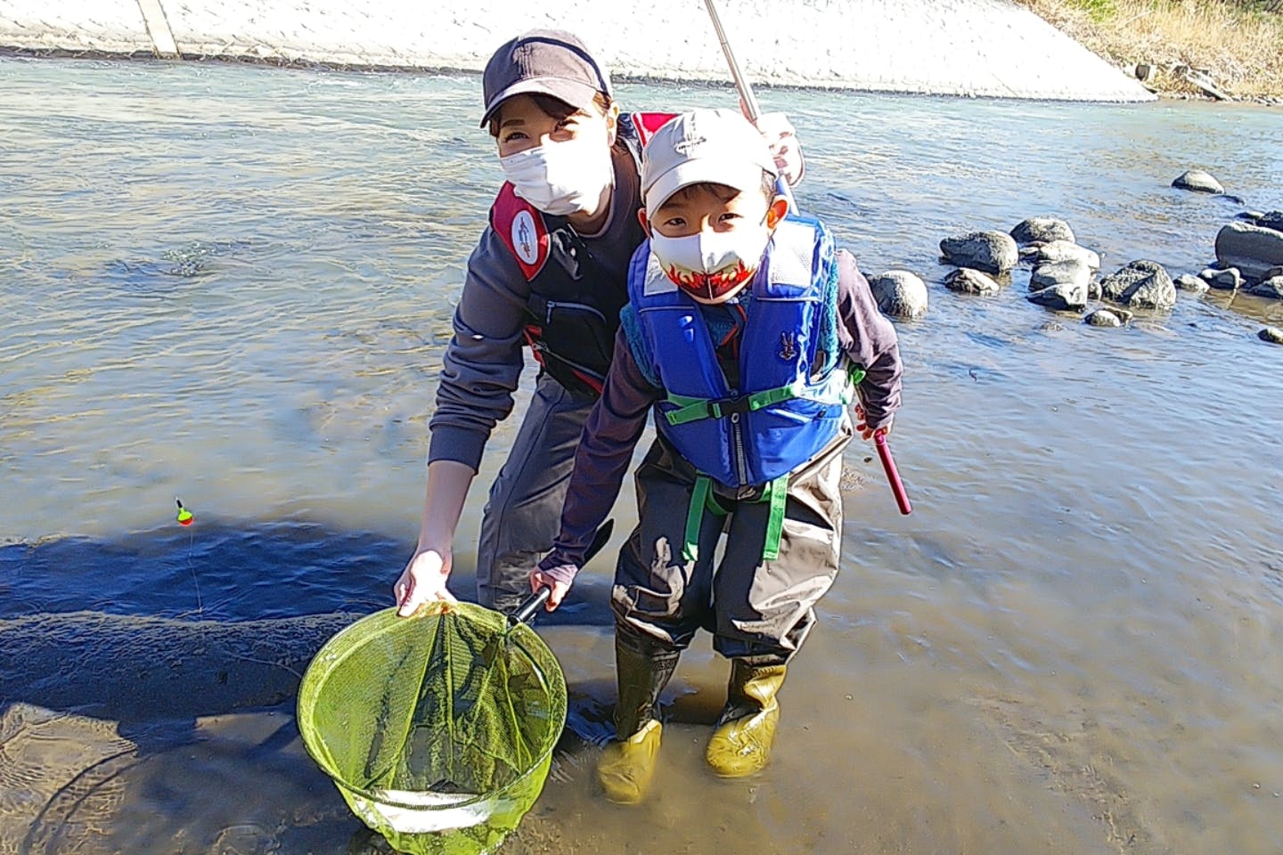 【神奈川・小田原・川釣り】手ぶらでOK！釣りの道具をレンタルして川釣りを楽しもう！