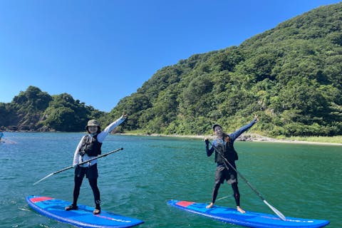 【兵庫・新温泉・SUP】陸では出会えない景色を！日本遺産諸寄でSUP体験！