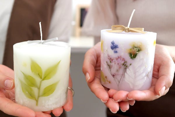 佐賀・鳥栖・手作りキャンドル】好きな香りで作ろう！ボタニカル