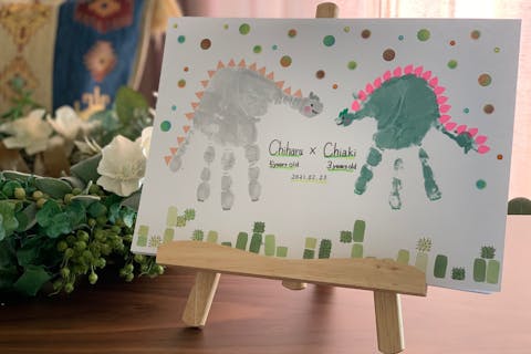 【愛知・名古屋・赤ちゃん手形】お子様の成長を形に残そう！ペタペタアート（1個）