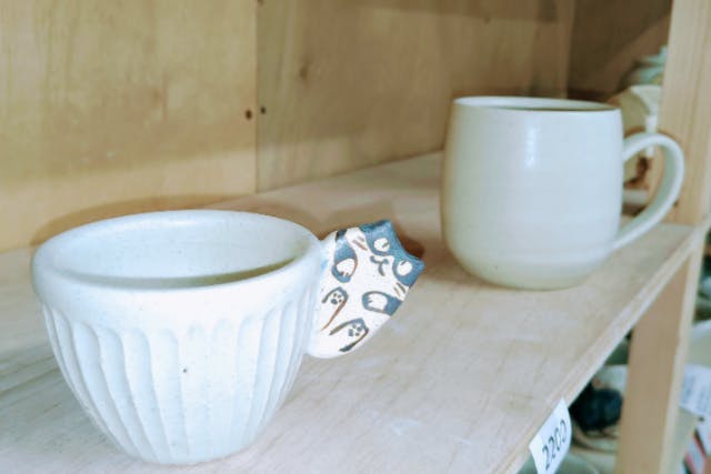 【福岡・三井・陶芸体験】粘土で自由に作品を作ろう！マグカップなど陶芸作品（1個）