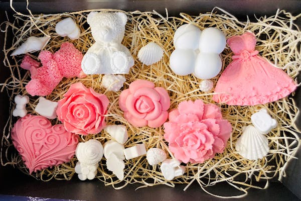 マカロンフラワーアロマストーン６個セット マカロンフラワーアロマストーン6個セット