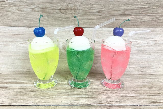 【東京・日本橋・手作りキャンドル】本物みたいなクリームソーダキャンドル