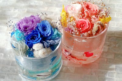 【東京・巣鴨・手作りキャンドル】お花と香りを楽しめる
