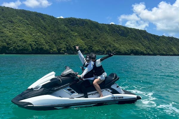 沖縄・宮古島・水上バイク】たっぷり遊べる！ジェットスキーレンタル