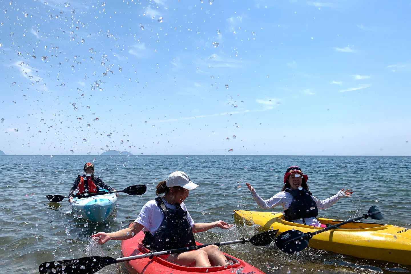 滋賀 琵琶湖 レイクカヌー 奥びわ湖で水上散歩を楽しもう カヤックツーリング アソビュー