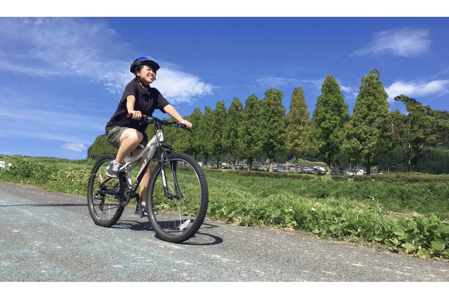 滋賀・琵琶湖・サイクリング】マウンテンバイクで快走。奥びわ湖の絶景