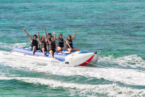 沖縄・青の洞窟・マリンスポーツ】6種の絶叫マリン1時間遊びたい放題