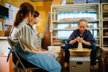 山口・萩・電動ろくろ】☆1回1組様貸切☆伝統工芸士の指導で楽しく萩焼