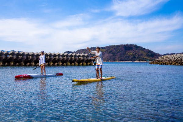 山口・周防大島・SUP】初心者やファミリーにおすすめ！SUPクルージング
