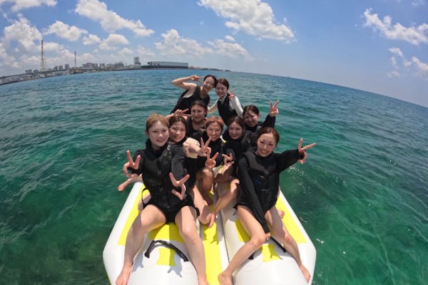 沖縄・那覇・宜野湾】最新の絶叫系マリンアクティビティ『3点Bプラン