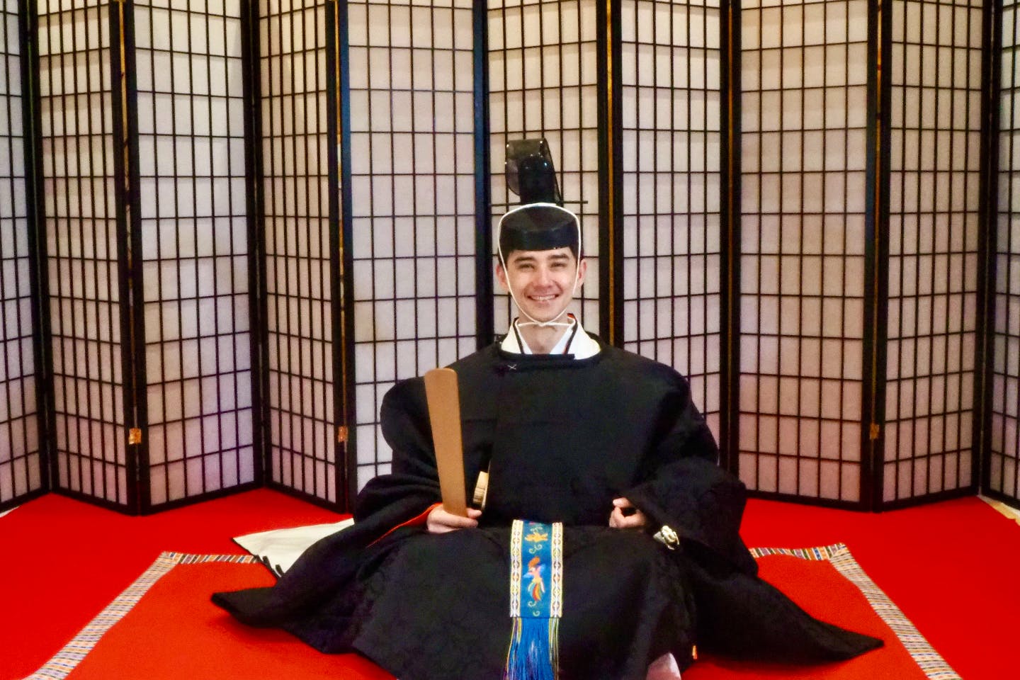 【東京・神楽坂・日本の伝統文化】歴史に興味がある方におすすめ。束帯着付け体験