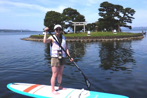 【島根・松江・SUP】初心者向けのSUPスクールプラン（個人レッスン）