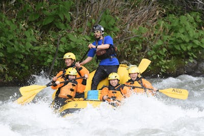 北海道・上川町・ラフティング】北海道の河川をダイナミックに体感