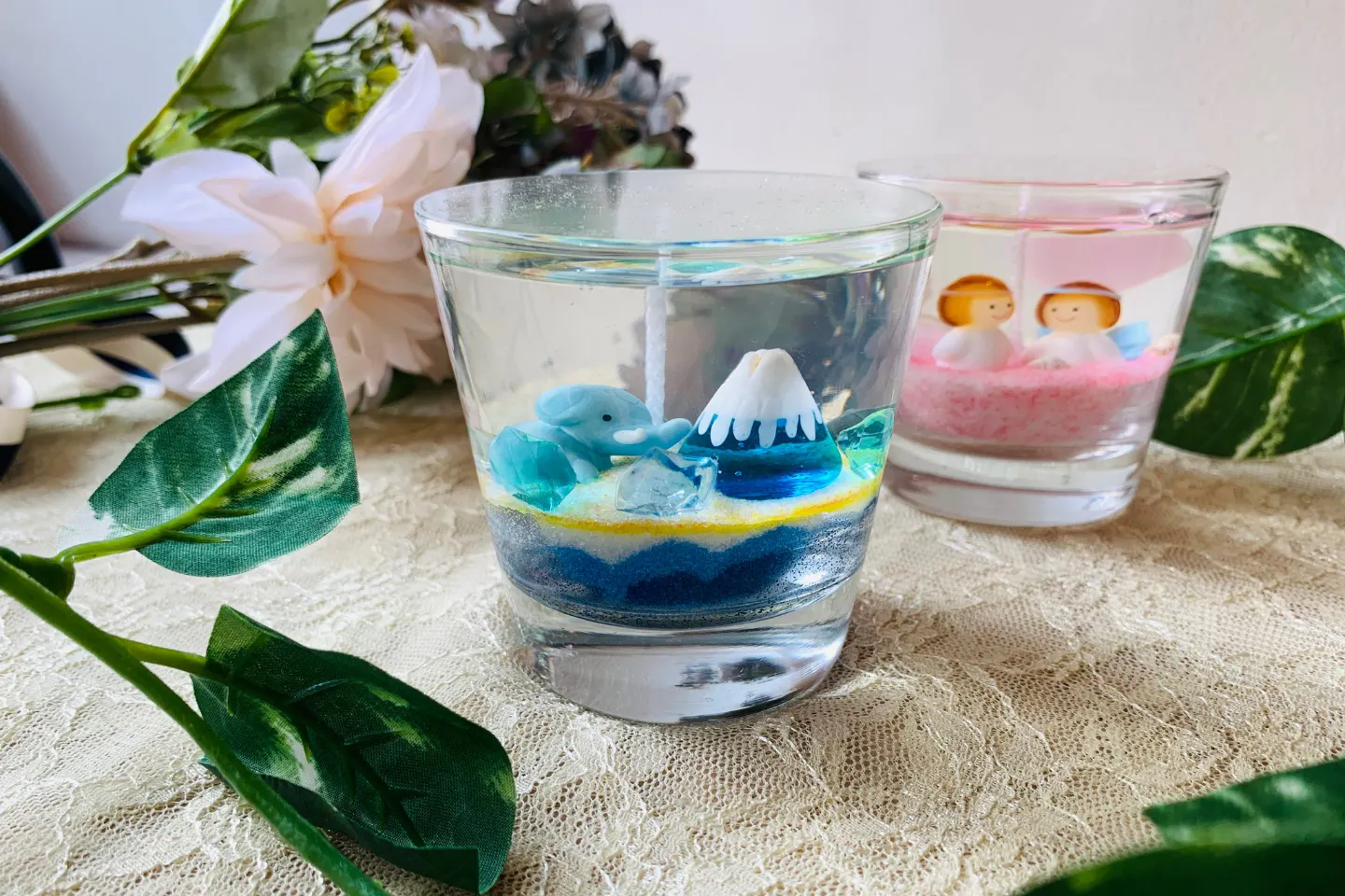 京都府 京都市 手作りキャンドル キラキラ輝くジェルキャンドル作り 1個 アソビュー