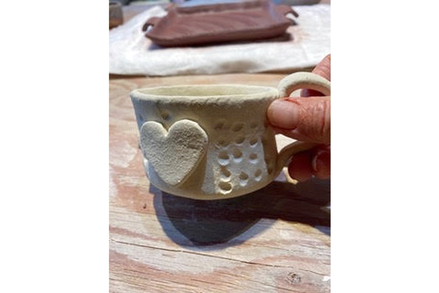 【奈良・桜井・陶芸体験】風情ある古民家で陶器作り＆ゆったりお茶で寛ごう（1個）