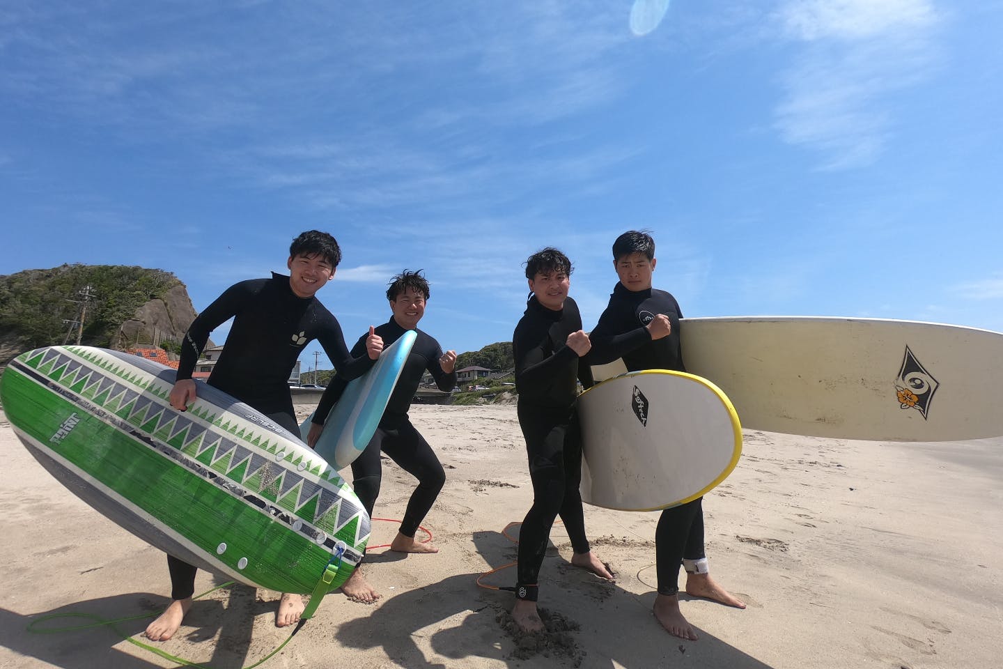 【千葉・勝浦・サーフィン体験】勝浦周辺の綺麗な海でサーフィンを楽しもう！
