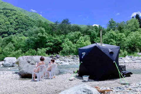【岐阜・白川郷・サウナ】テントサウナ体験♪（150分）白川郷の大自然でととのう。
