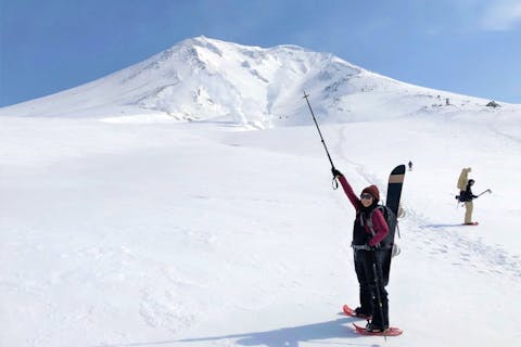 【北海道・東川町・バックカントリー】浮遊感がたまらない