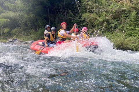 【奈良・五條・ラフティング】清流で思いきり遊ぼう！奈良吉野川ラフティングツアー