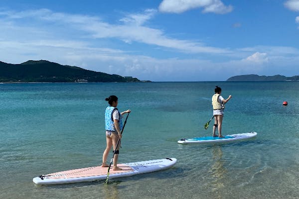鹿児島・奄美大島・SUP】親子で楽しめる！お子様と2人乗りSUPタンデム