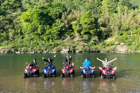 【高知・日高村・四輪バギー】地元ガイドがご案内。能津ネイチャーバギーツアー