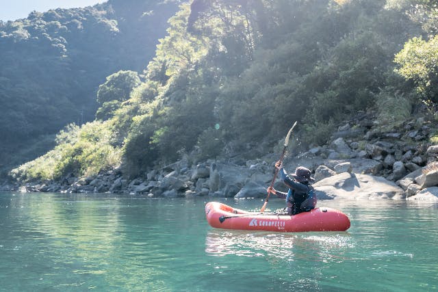 【三重・熊野・パックラフト】世界遺産の川を下る熊野川パックラフトツアー