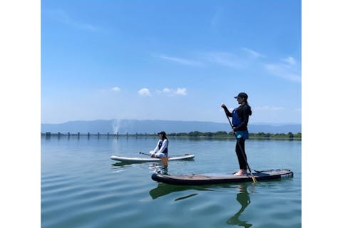 【愛知・稲沢・SUP】プライベート空間を満喫！SUP＆お部屋でゆっくりプラン