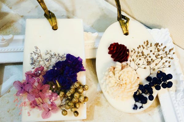 大阪府・大阪市・キャンドル】やさしく香る。アロマワックスサシェ作り