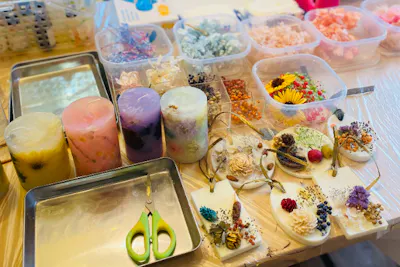 大阪府・大阪市・キャンドル】ボタニカルアロマキャンドル＆アロマ