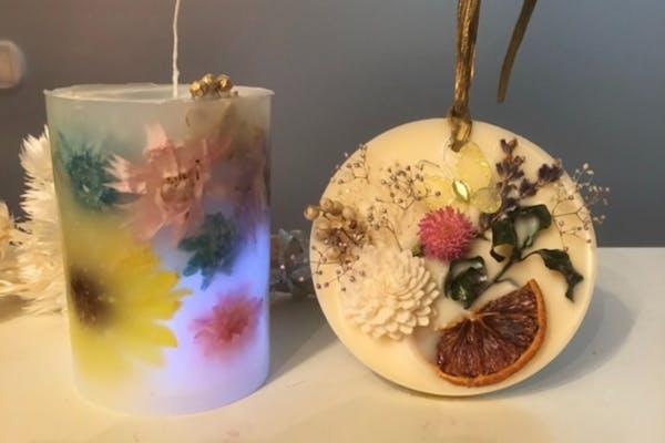 大阪府・大阪市・キャンドル】ボタニカルアロマキャンドル＆アロマ