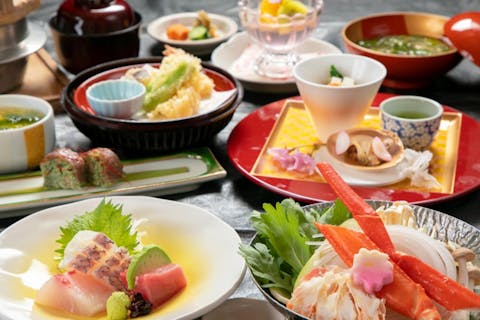 【福岡・宮若・日帰り温泉】料理長自慢の「会席料理」を堪能！まんぷく日帰りプラン