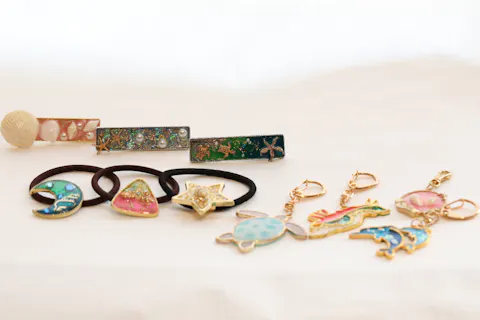 静岡 熱海 マリンクラフト マリンモチーフが可愛い レジンアクセサリー1個 アソビュー