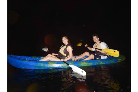 【三重・尾鷲・シーカヤック】光る夜光虫を探しに行こう！ナイトツアー（経験者向け）