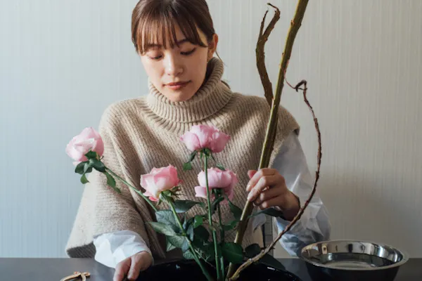 東京・表参道・生け花の資格取得】華道の資格がとれる！生け花の本格