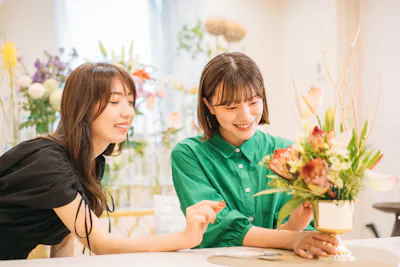 東京・表参道・生け花の資格取得】華道の資格がとれる！生け花の本格