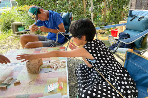 【三重・大紀町・川遊び】竹釣り竿作りに挑戦しよう！天然の川遊び体験