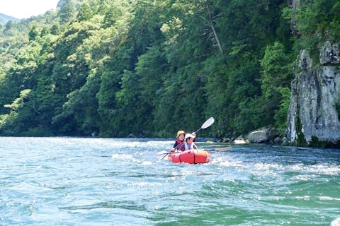 【三重・熊野市・パックラフト】最強の夏の思い出プラン！パックラフト体験＆ピザ窯で焼くピザ