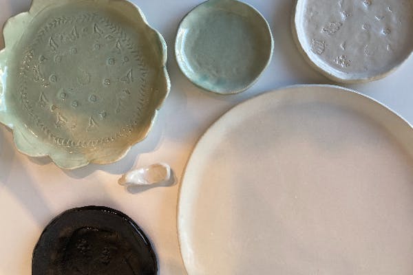 東京・等々力・手びねり】はじめての方も大歓迎！伸ばして作る、板皿