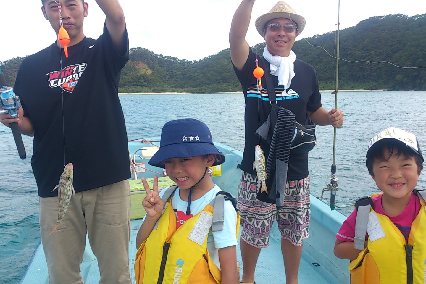 【鹿児島・奄美・船釣り】初心者から家族連れまで、みんなで楽しむリーフフィッシング