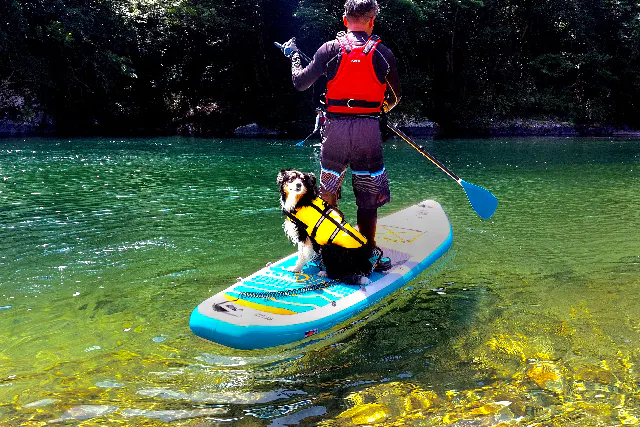 島根・益田・SUP】水上散歩を楽しもう。はじめてのスタンドアップ